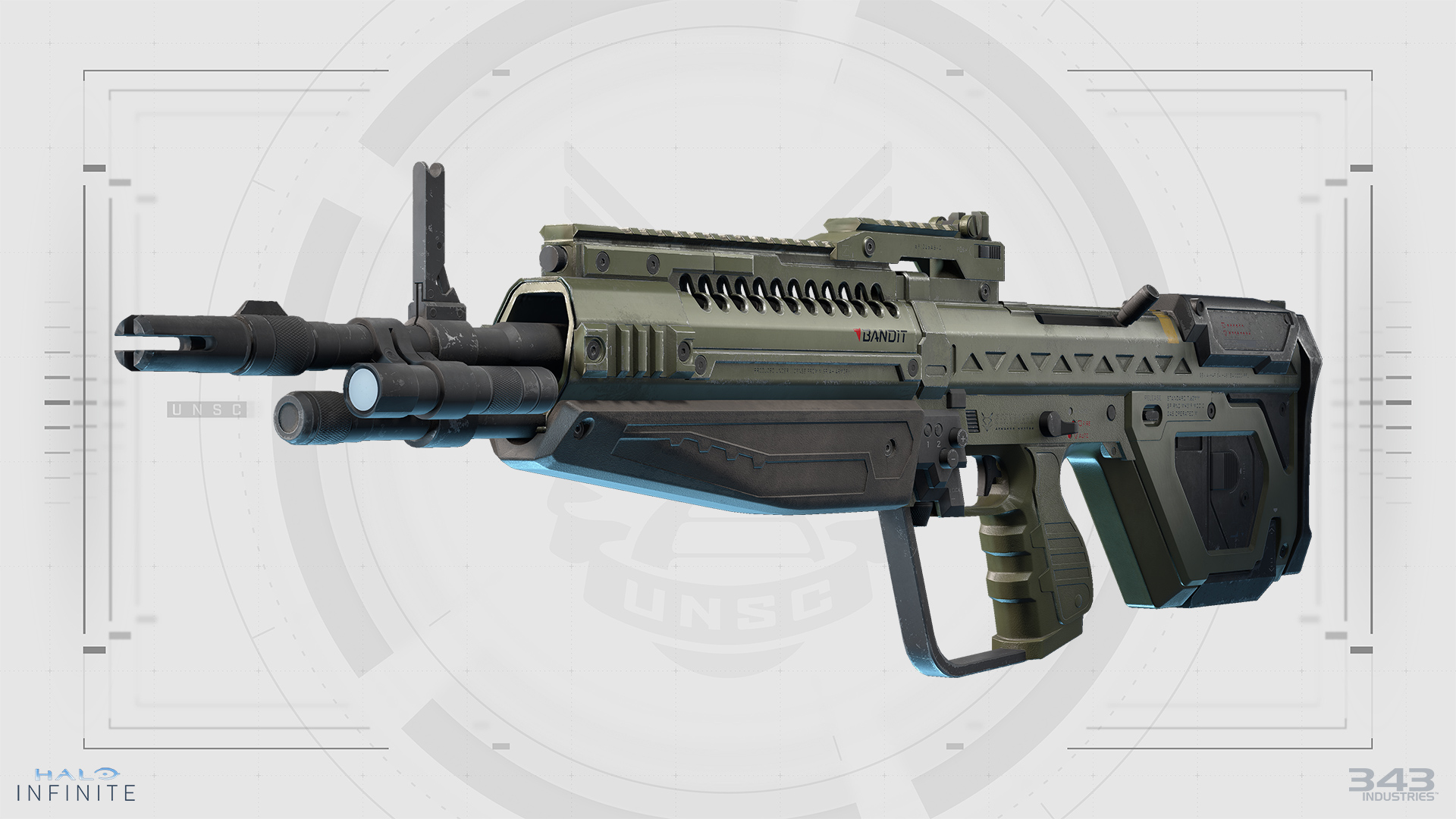 imagem do rifle bandido