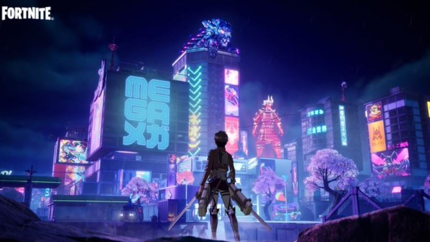 Localização Fortnite Mega Neo Tóquio