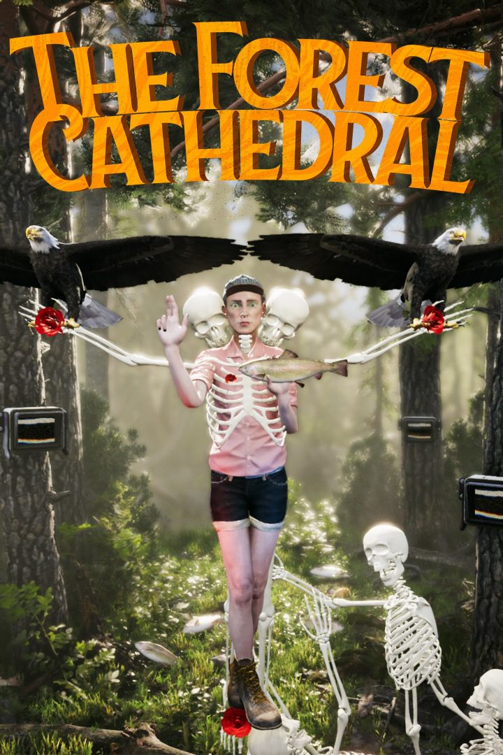 Recurso de arte da caixa da Catedral da Floresta