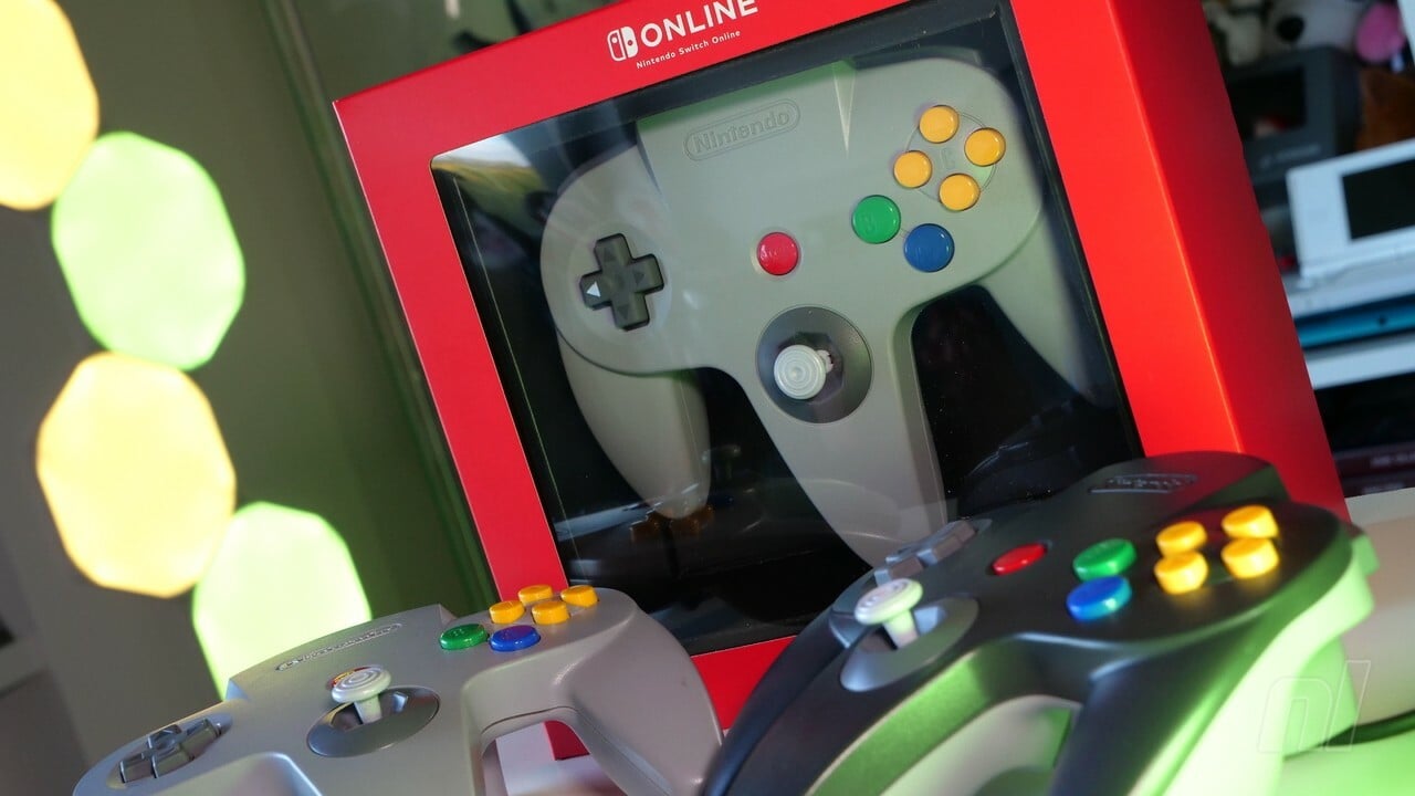 Reabastecimento do controle sem fio Switch Online N64 chegando ainda esta semana