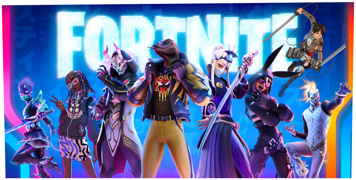 O maximalismo do Fortnite ainda funciona em sua nova temporada cyberpunk