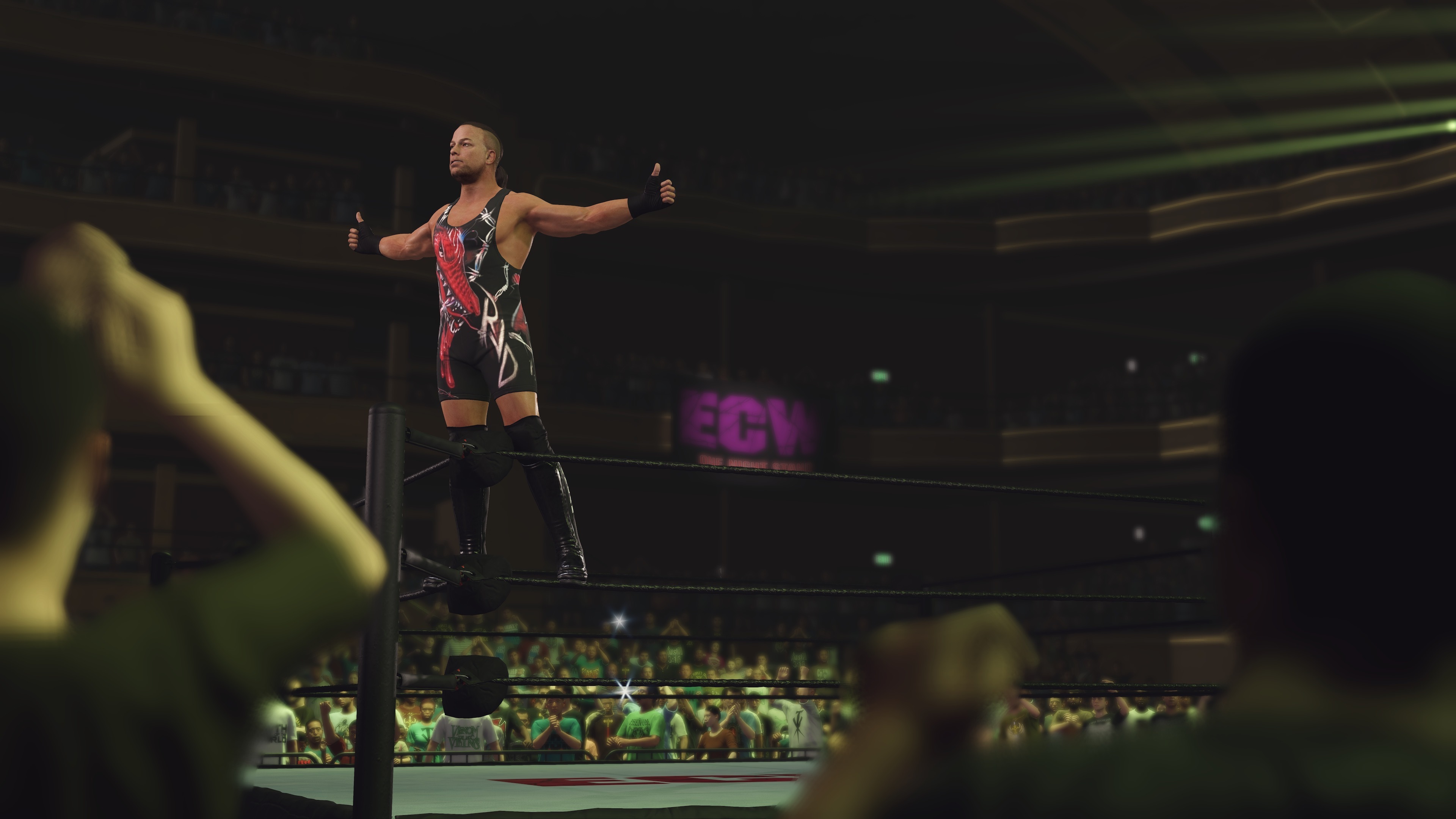Captura de tela do WWE 2K23