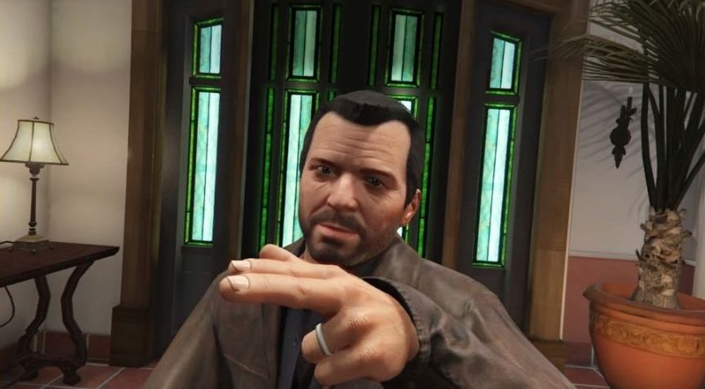 Michael Townley - Um dos três personagens principais em Grand Theft Auto V