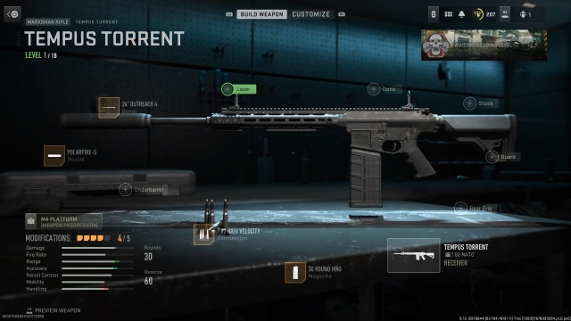 Warzone 2 e MW2 Tempus Torrent Loadout