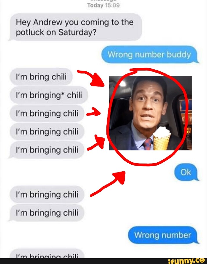 Hoje 15 Ei Andrew você vem para o potluck no sábado? Número errado amigo Estou trazendo pimenta Estou trazendo* pimenta Estou trazendo pimenta Estou trazendo pimenta Estou trazendo pimenta Estou trazendo pimenta Estou trazendo pimenta Estou trazendo pimenta Número errado lin hrinainn chili