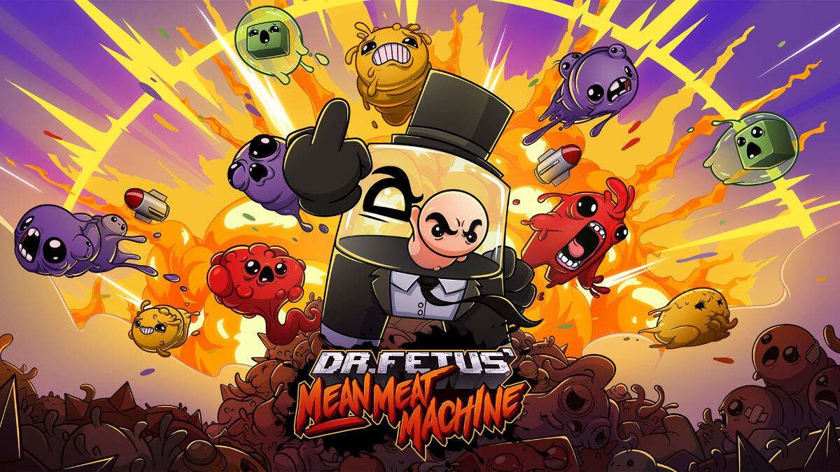 Jogo de quebra-cabeça derivado de Super Meat Boy Dr. Fetus' Mean Meat Machine anunciado