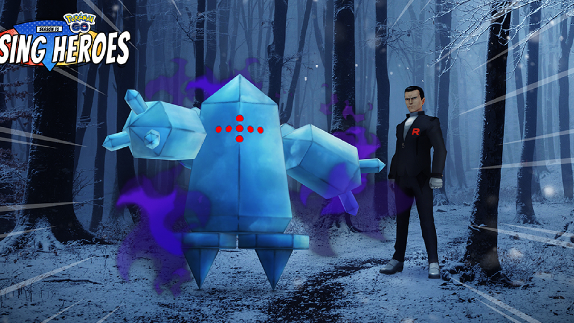 Em Pokémon Go, Giovanni voltou com um Shadow Regice.