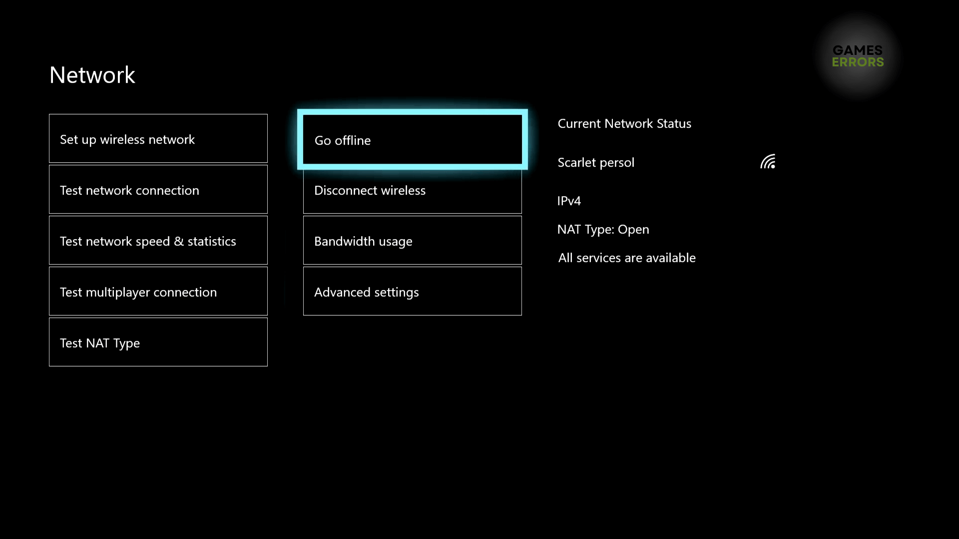 ficar offline xbox