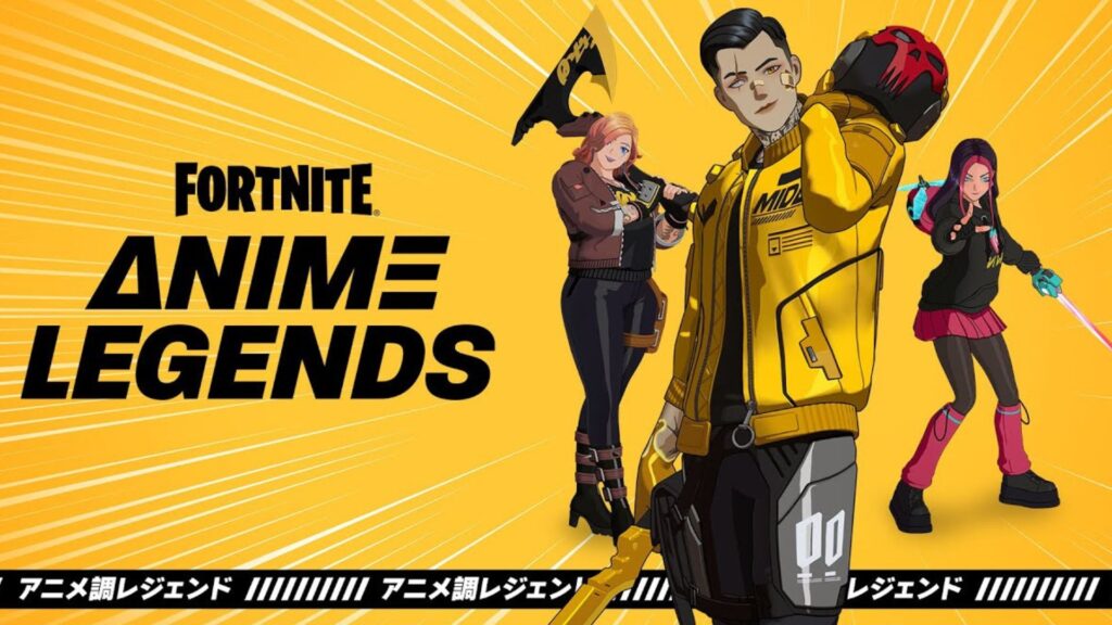 Pacote de skins Anime Legends no Fortnite