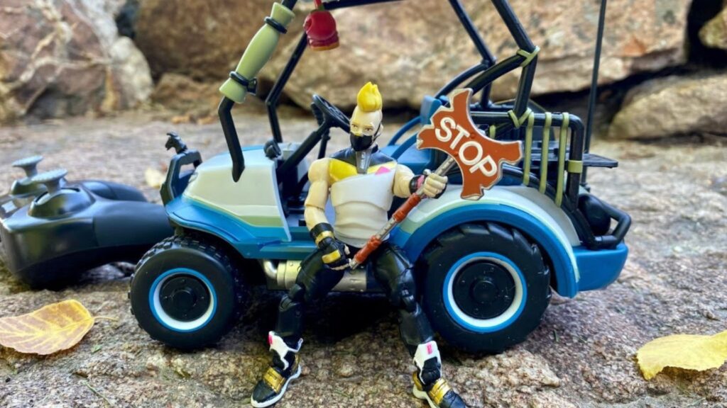 Um veículo RC Fortnite