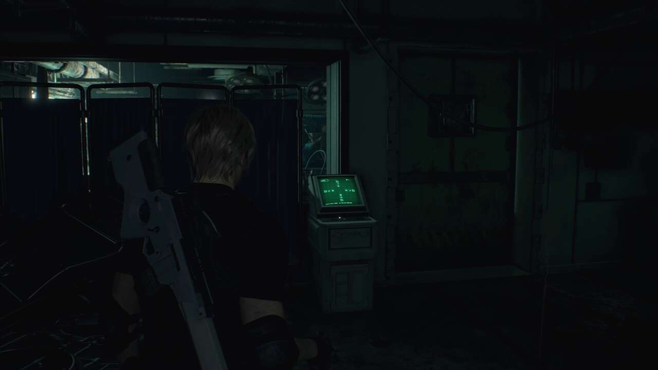 Resident Evil 4 - Guia de quebra-cabeças do terminal de acesso por cartão-chave