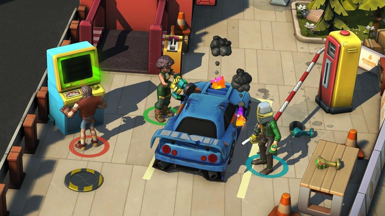 Crie carros e cause caos no jogo cooperativo Pit Crew 'Speed ​​Crew'