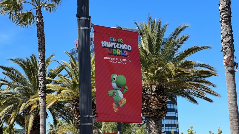 Um passeio fotográfico pelo Super Nintendo World da Universal Studios Hollywood
