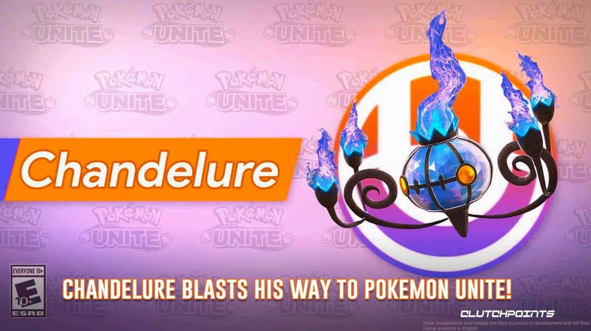 Chandelure abre caminho para Pokemon UNITE!