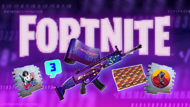Como cavar no topo de Shattered Slabs para a missão Cipher criptografada parte 3 em Fortnite