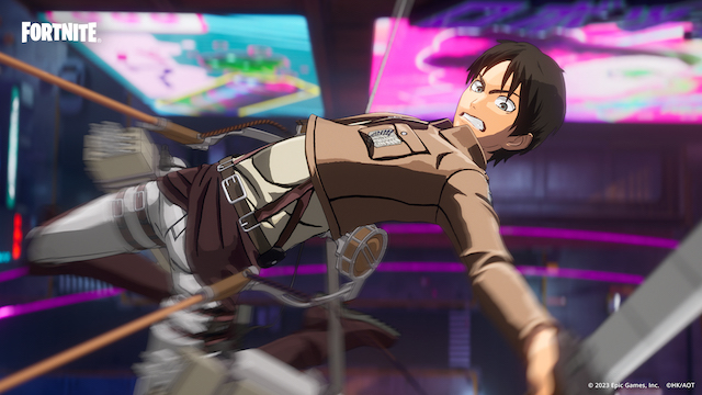 Como obter e jogar como Eren Jaeger de Attack on Titan em Fortnite