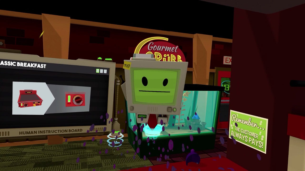 Desenvolvedores do Job Simulator explicam por que é um 'fracasso' se o sucesso de VR da Owlchemy ainda está no topo em 5 anos