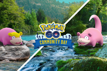 Slowpoke rasteja para os holofotes do Pokémon Go Community Day