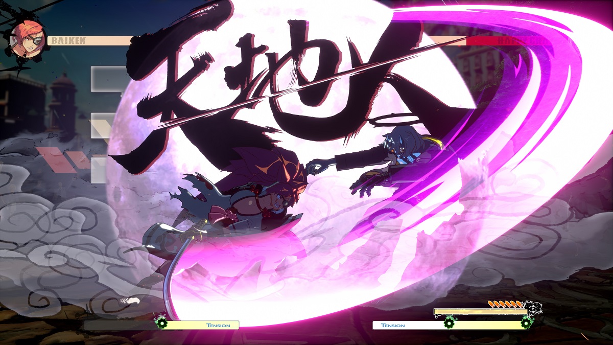 Captura de tela da jogabilidade de Guilty Gear Strive