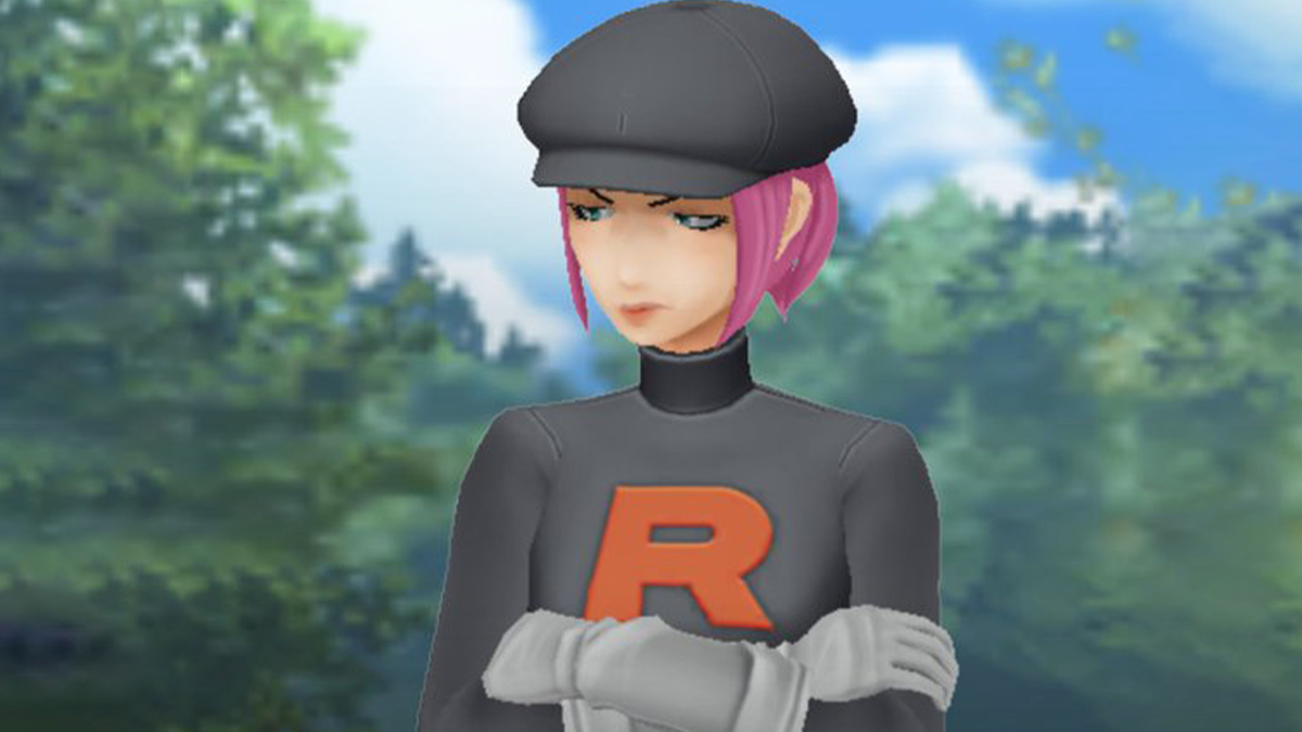 Jogadores de Pokémon Go convencidos da Equipe Rocket Grunt Shiny Um anúncio é falso