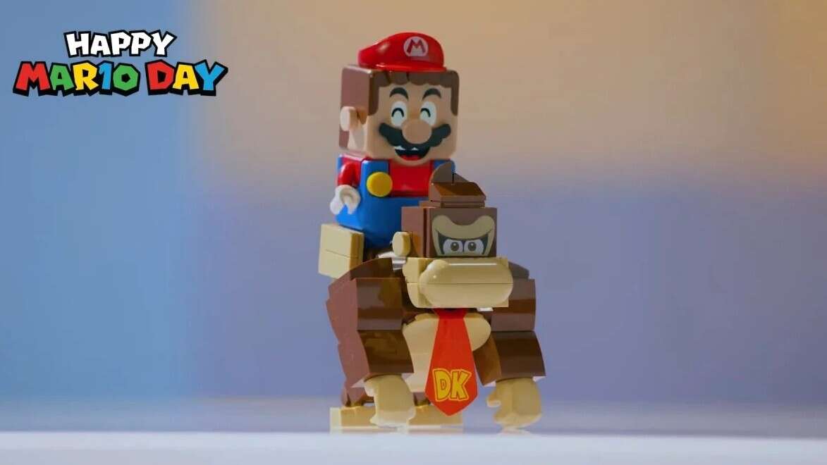 Lego Donkey Kong provocou, chegando neste verão