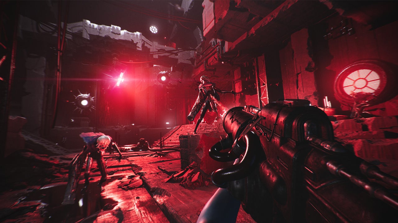Luna Abyss é um FPS Bullet-Hell de movimento definido em uma prisão espacial