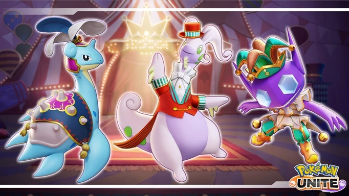 pokemon unite lapras data de lançamento holowear