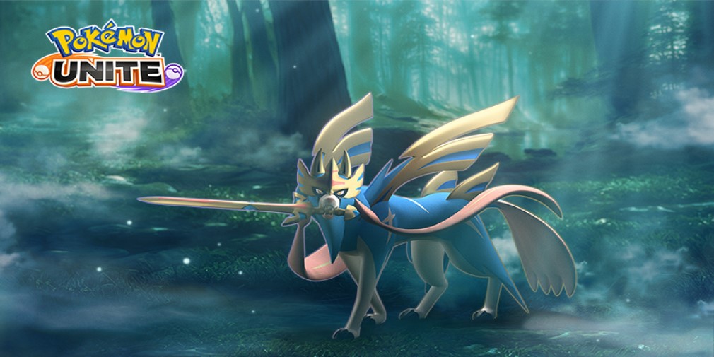 Pokemon Unite apresenta o lendário Zacian à sua lista