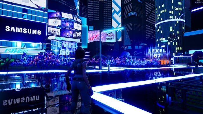 Universo Samsung Odyssey disponível no Fortnite