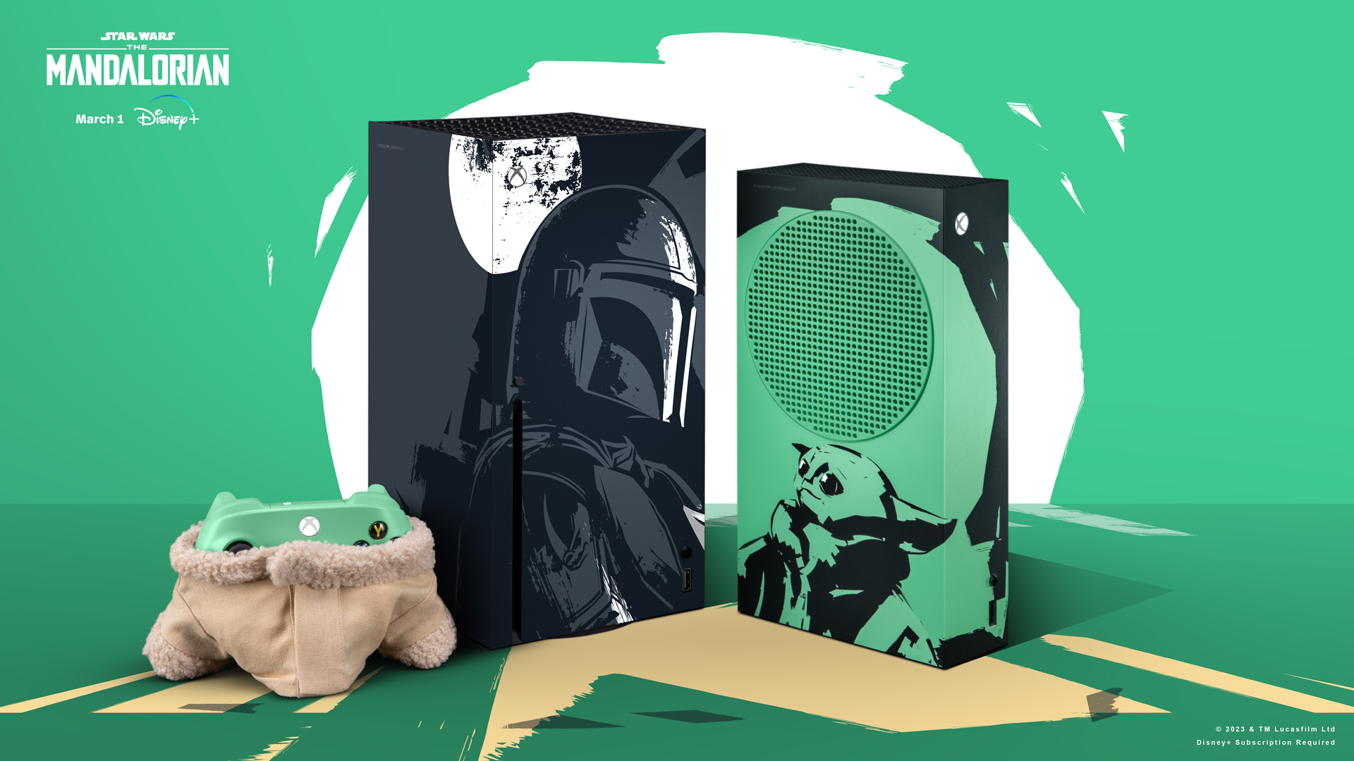 Xbox e Lucasfilm lançam equipamento de jogos com o tema 'The Mandalorian' para a terceira temporada