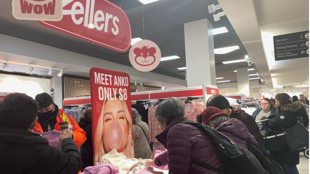 Zellers reabre no GTA