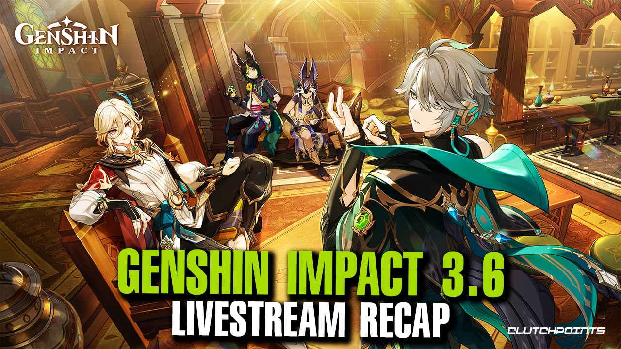 Recapitulação da transmissão ao vivo do Genshin Impact versão 3.6: Baizhu e muito mais!