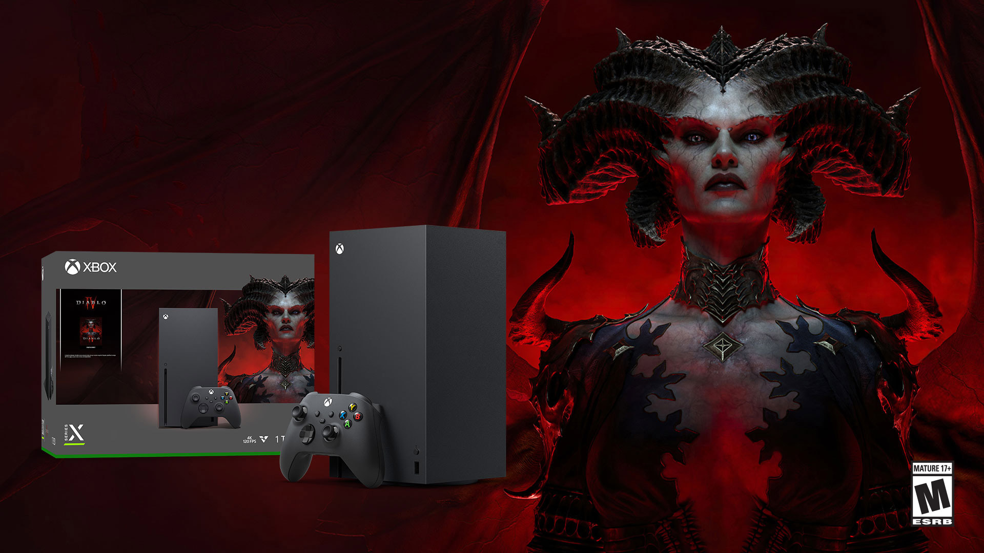 Junte-se à batalha pelo santuário com o pacote Xbox Series X – Diablo IV