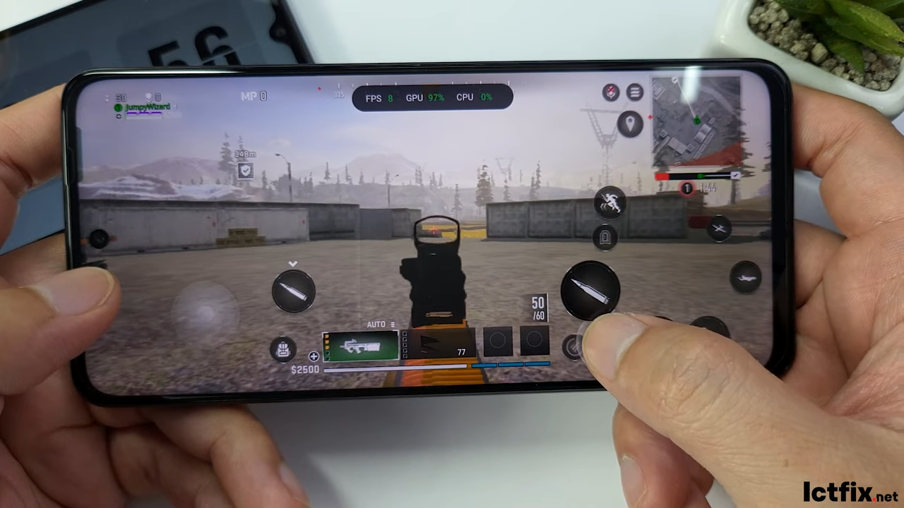 Realme C55 Call of Duty Warzone Mobile Gaming teste