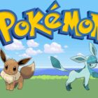 pokemon logo and eevee