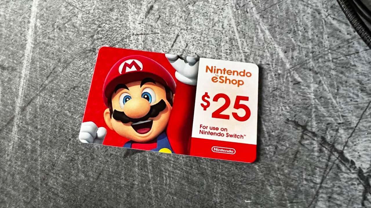 Tome notas, Sony e Microsoft: a Nintendo tornou a compra de cartões-presente do Switch menos miserável