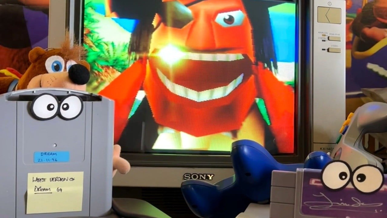 Aleatório: o co-fundador da Rare, Tim Stamper, provoca o cartucho de desenvolvimento 'Dream 64'
