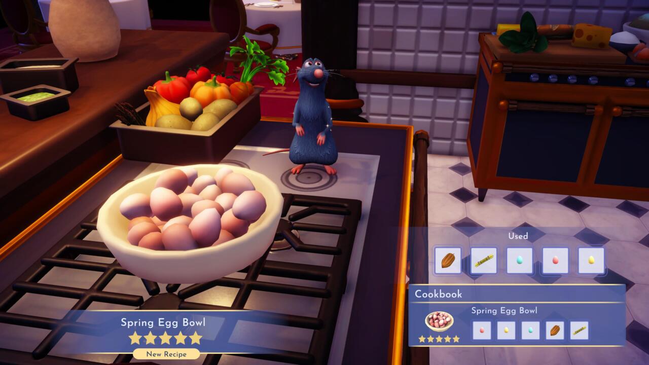Existem três novas receitas culinárias específicas do evento.