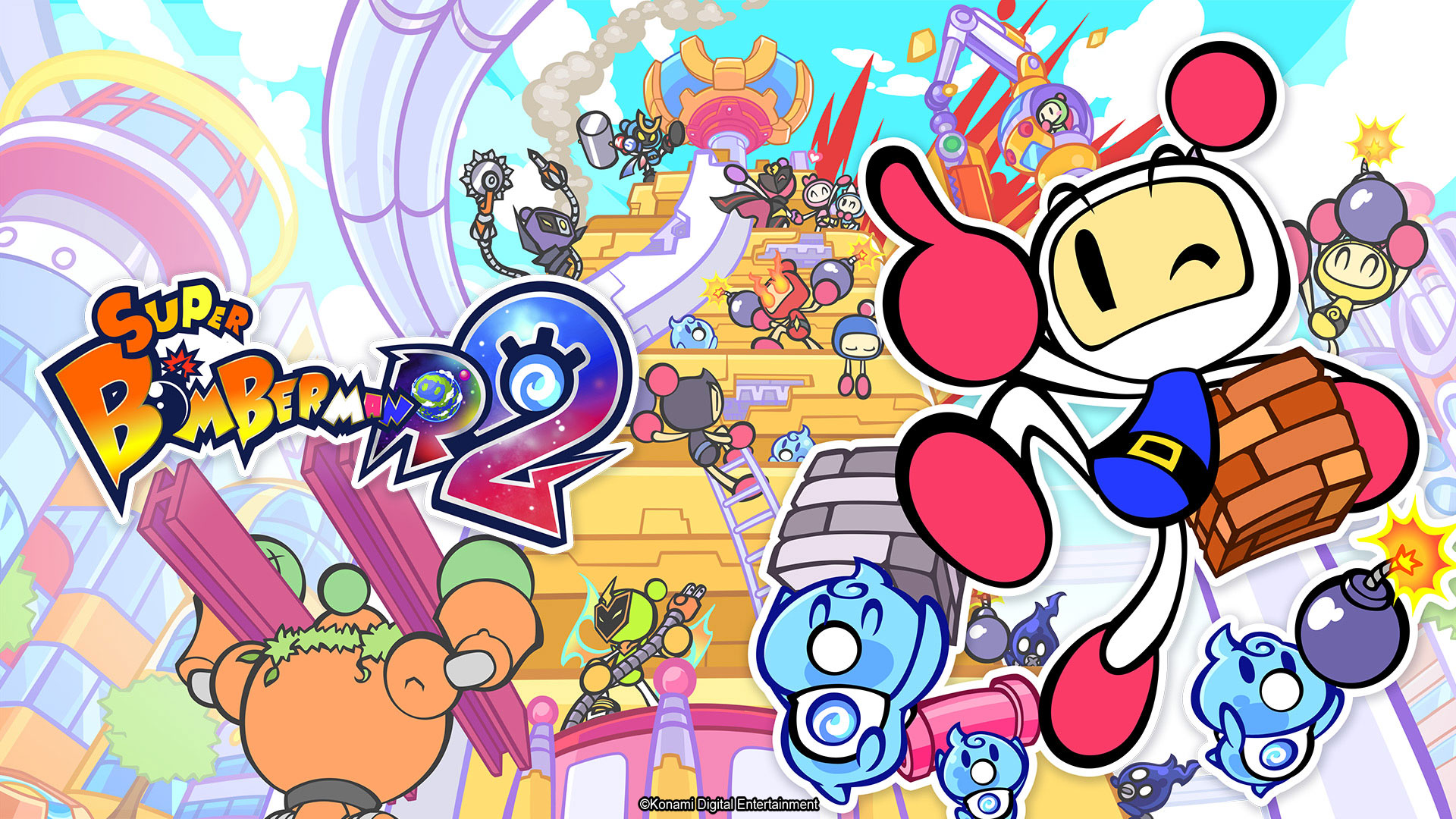 O maior arsenal de modos de jogo do Super Bomberman R 2 na história da franquia