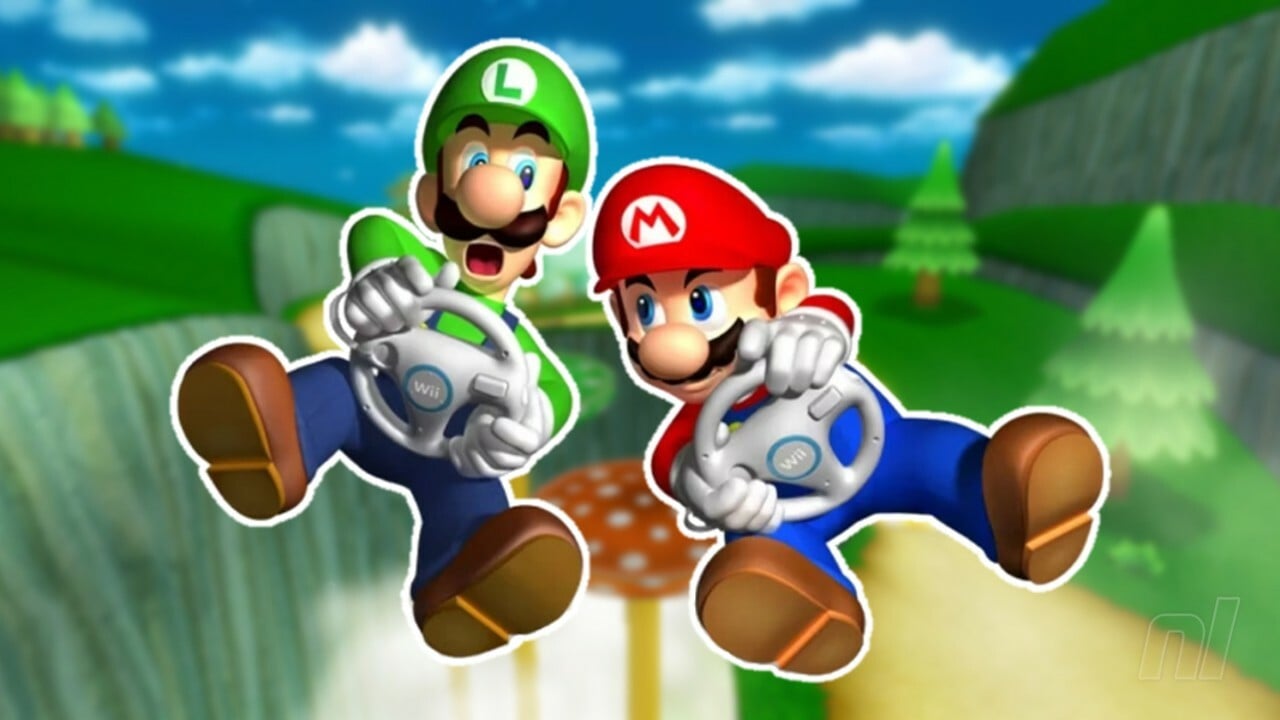 Você usou controles de movimento em Mario Kart Wii?