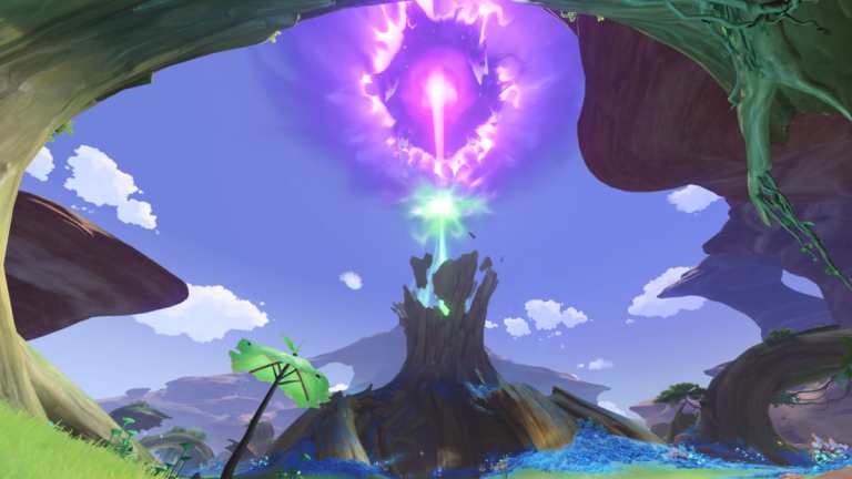 Genshin Impact The Splendorous Sky That Day World Quest guia – Khvarena do Bem e do Mal