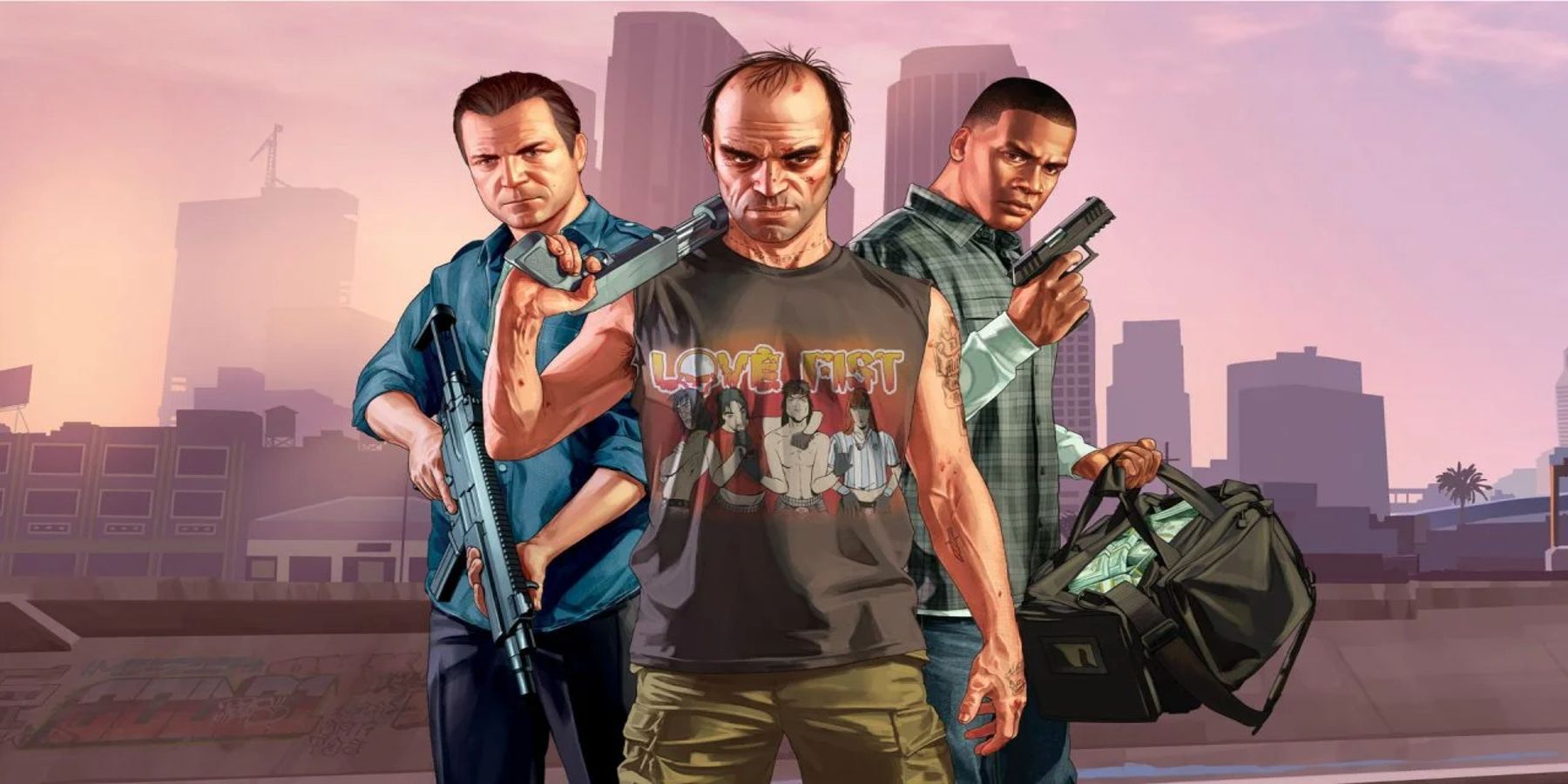 GTA V Frank, Trevor e Michael