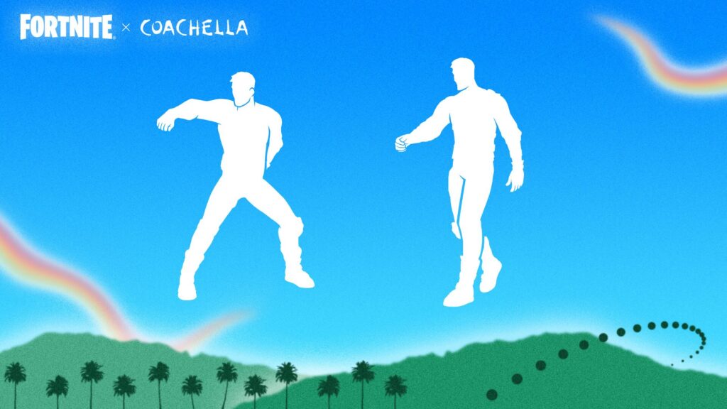 Emotes do Fortnite Coachella