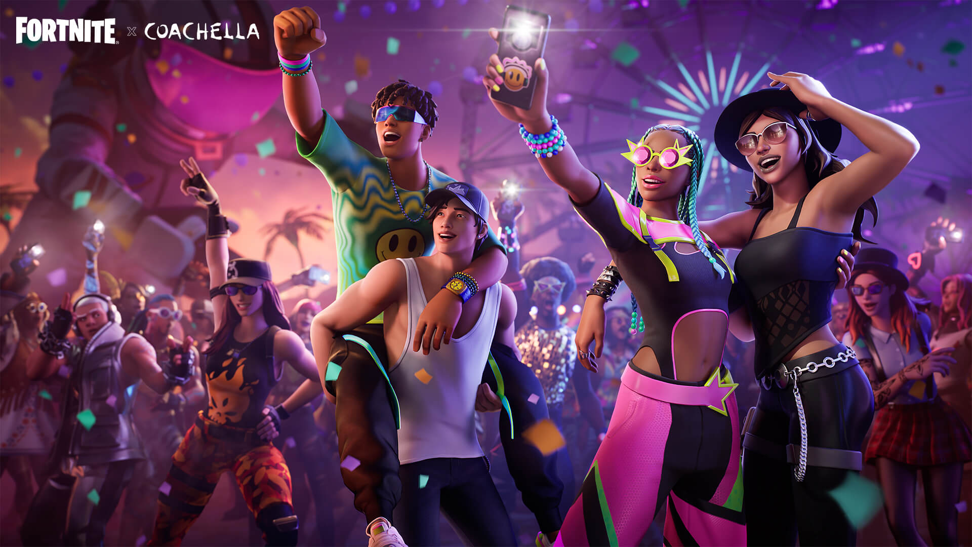 Fortnite Coachella festival
