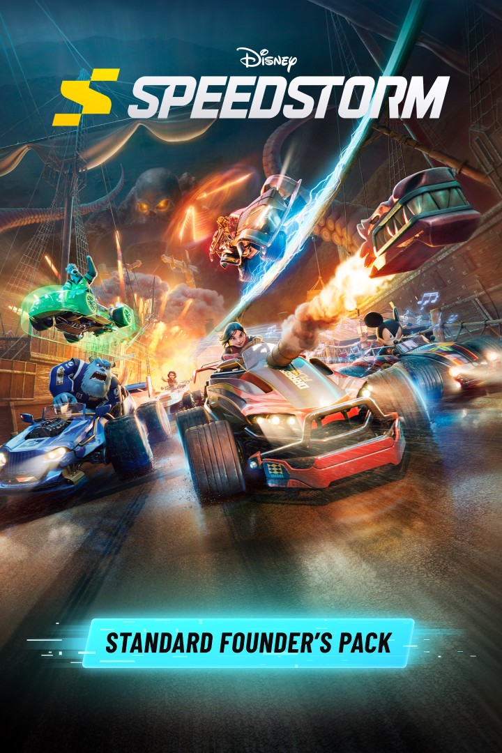 Recurso de arte da caixa Disney Speedstorm