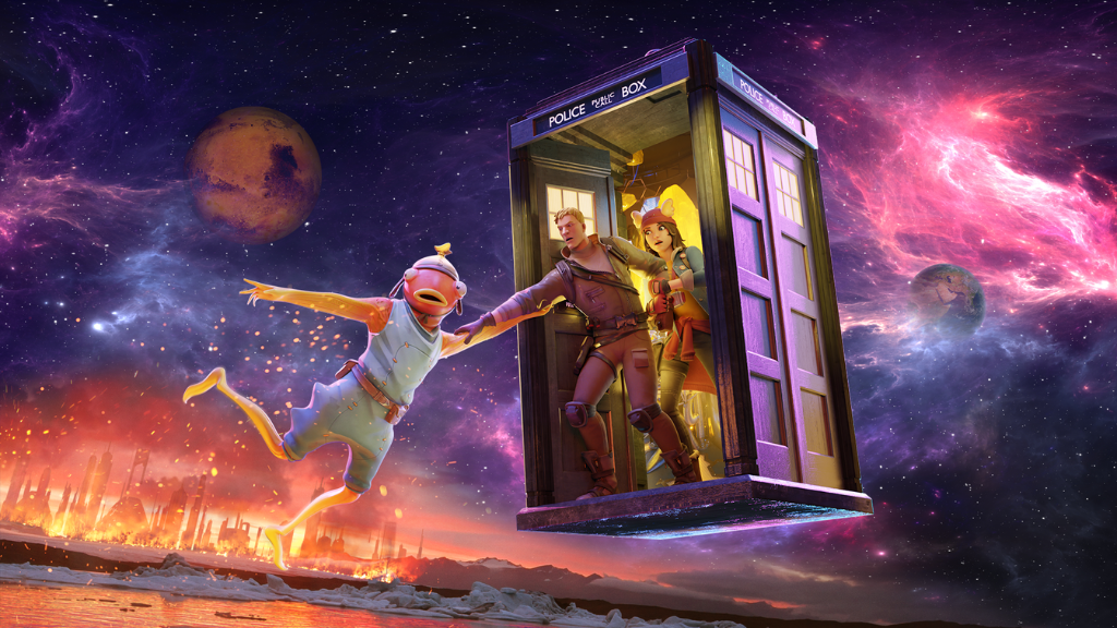 Fortnite: Docteur que derrama o jogador no Battle Royale