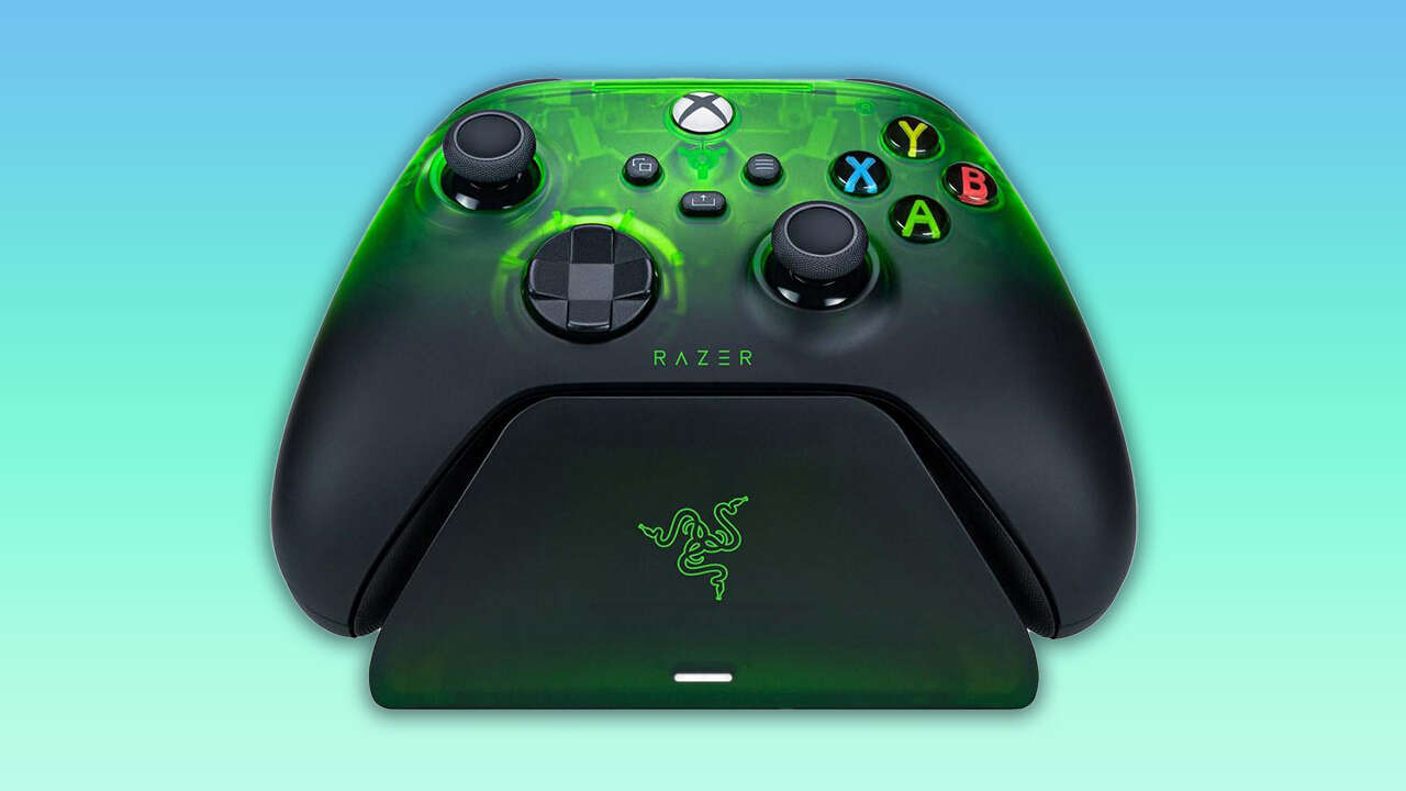 Este pacote Razer Xbox Controller e base de carregamento está com 60% de desconto