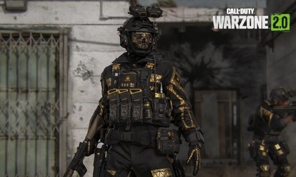 Warzone 2 Ghost in BlackCell skin