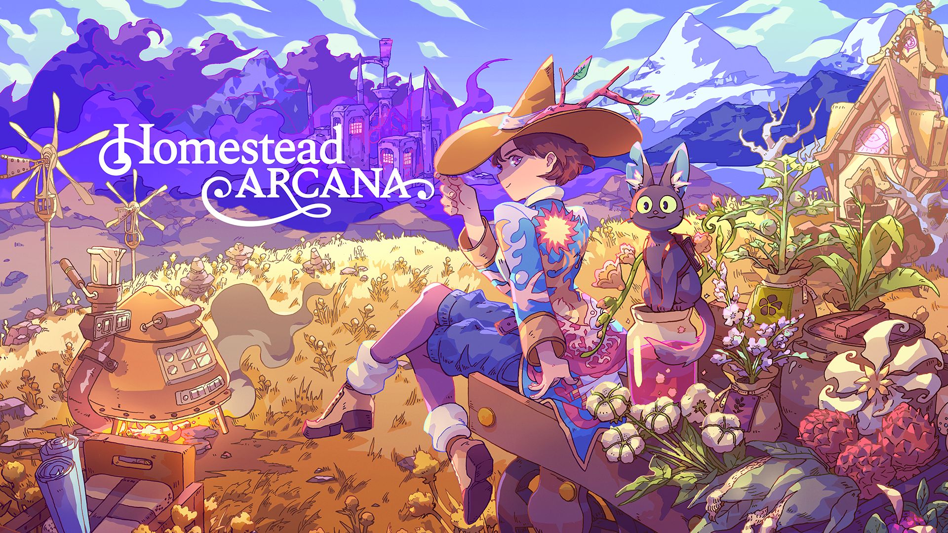Torne-se uma bruxa agrícola em Homestead Arcana, disponível hoje