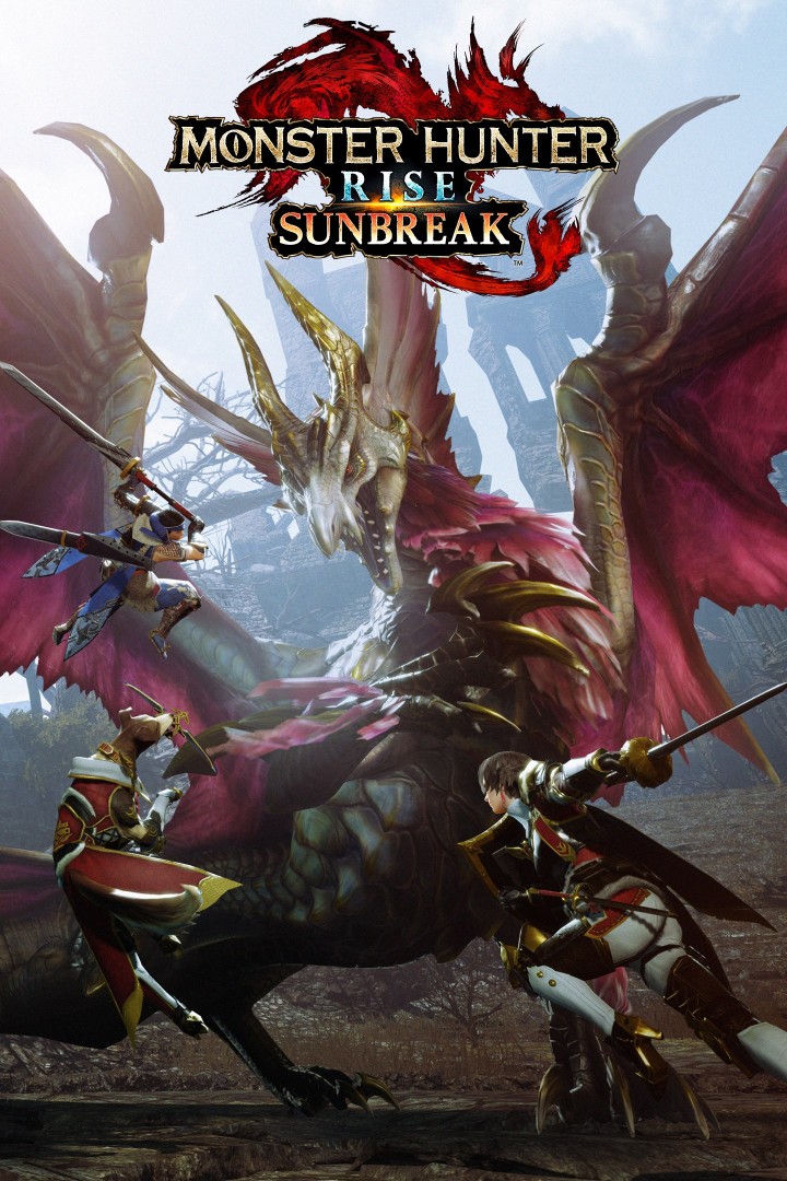 Monster Hunter Rise: Recurso de arte da caixa Sunbreak